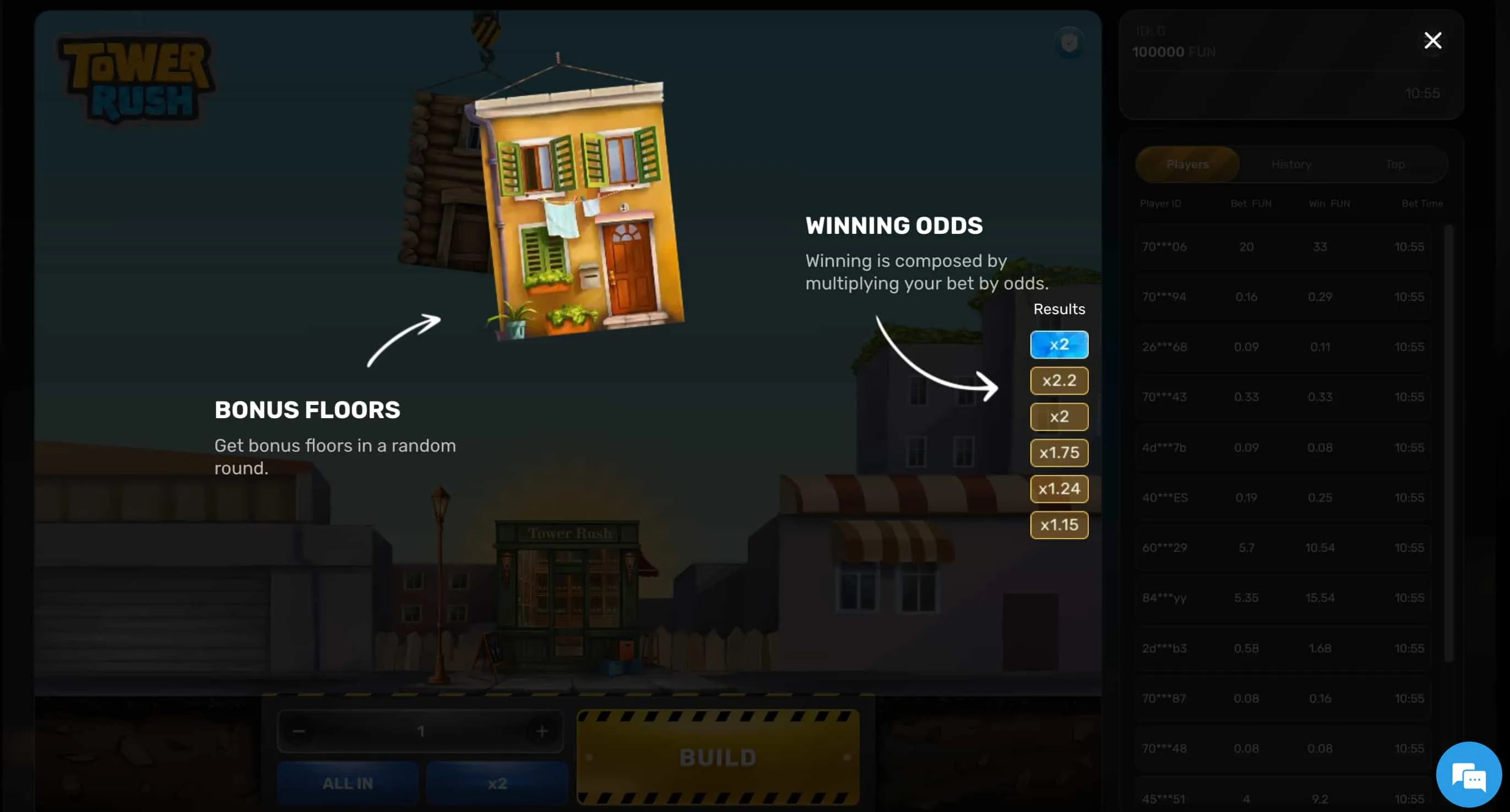 Jugar a Tower Rush con Dinero Real